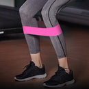 Fitness Yoga Workout Squats Training Hip Loop Resistance Bands (Pink 0.5) Newly