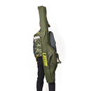 Foldable Fishing Rod Bag with Adjustable Strap Pole Carrier (Green 1.5m) Newly