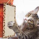 Hanging Fish Shaped Sisal Cat Scratch Mat Toys Pet Furniture Protector Pad