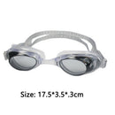 Anti UV Swimming Glasses Adults Kids Water Sport Anti-fog Goggles (Black) Newly