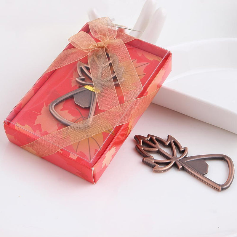 Alloy Maple Leaf Beer Bottle Opener Kitchen Bar Party Tools Wedding Gifts