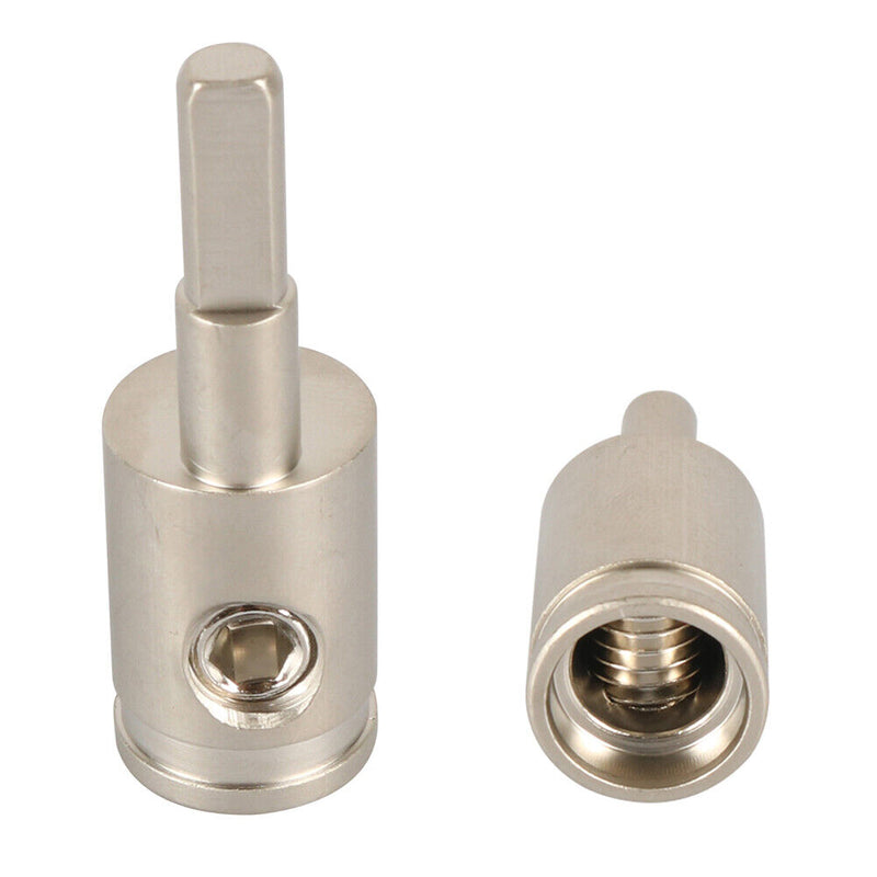 4 Sets 4GA to 8GA Car Audio Amp Wire Terminal Power Cord Input Reducers Newly