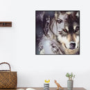 Full Round Drill 5D Diamond Painting Mosaic Rhinestone Kit Wall DIY Beauty Wolf