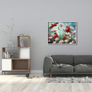 5D DIY Diamond Painting Flower Bird Full Round Drill Wall Picture Home Decor