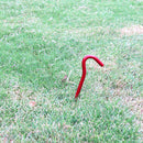 6pcs Outdoor Camping Tent Stakes Aluminium Pegs Ground Fixing Nail Accessories