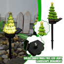 Solar Christmas Tree Yard Stake LED Light Landscape Lamp Outdoor Decoration~
