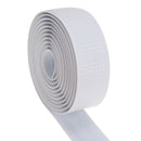 Cycling Cork Handlebar Tape Black + 2 Bar Plug Carbon fiber white