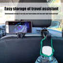 Car Seat Headrest Hook Phone Holder Back Seat Hanger Storage Hook (White) Newly