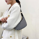 Women Simple PU Leather Leopard Print Shoulder Bag Lady Casual Small Handbag