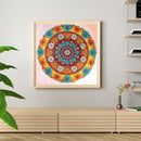 DIY 5D Mandala Flower Diamond Painting Kit Part Special Shape Rhinestone Drawing