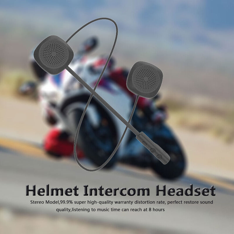 Motorcycle Helmet Headsets Bluetooth - Compatible Wireless Stereo HiFi Headphones