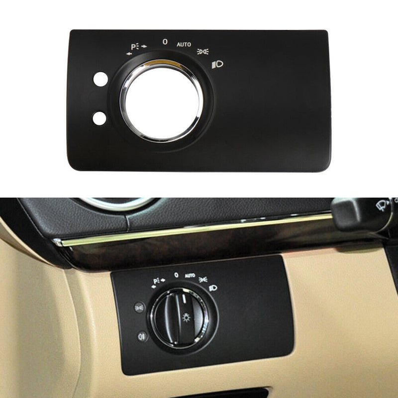Headlight Switch Repair Cover for Mercedes-Benz W164 2007-2011 (Black A) Newly