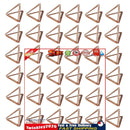 Creative Triangle Shape Paper Clip - Special-Shaped for Business Card (03) Newly