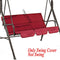 Yard Waterproof Replacement Shade Dust Chair Cushion Swing Cover Backrest Case