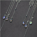 Headdress Long Tassel Headwear Crystal Rhinestone Fringed Forehead Chain