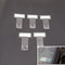2pcs 4pcs Car Windshield Windscreen Parking Ticket Permit Holder Clip Universal