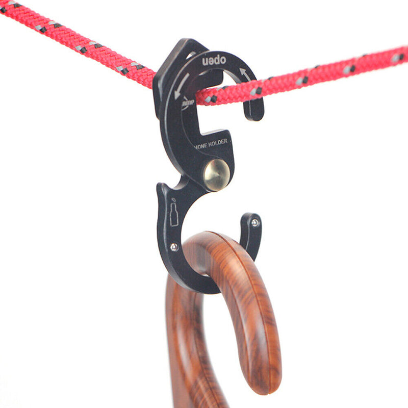 Multifunctional Carabiner Keychain Hanging Buckle Aluminium Bottle Opener