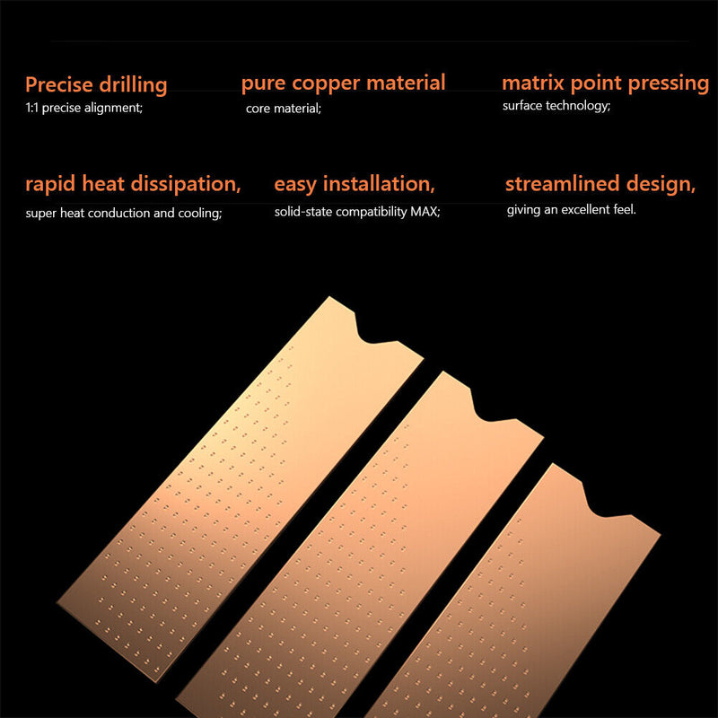 JEYI i-Copper SSD Cooling Copper Sheet Thermal Sheet Laptop Accessories Newly