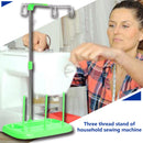 Embroidery Wire Rack 3 Spool Thread Holder Stand DIY Sewing Machine Accessories