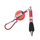 Anti-Lost Gift School Office Ballpoint Writing Tool Climbing Pen With Ring Pens