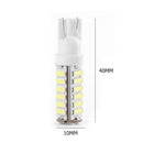 1Pair W5W 20 SMD7020 LED Bulbs T10 Car Wedge Clearance Lights License Lamps