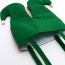 Christmas Elf Candy Bags Velvet Santa Claus Bags Festival Party Decor (B)