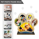 Photo Frame Drop Glue Mold - Silicone Dog Paw Shaped Picture Frames Mold Newly