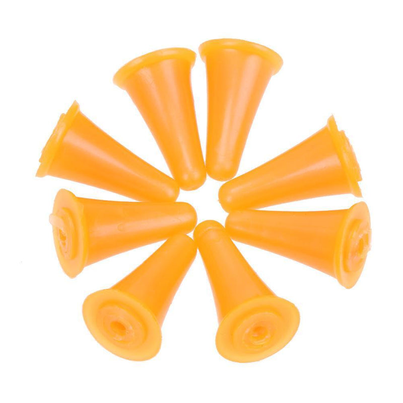 16pcs Rubber Knitting Needles Point Protectors Sweater Weaving Tool Newly