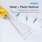 2 in 1 Mechanical Keyboard Key Cap Puller Keycap Shaft Remover Kit (Yellow)