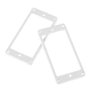2pcs 30mmx45mm Humbucker Pickup Mounting Ring Frames for Electric Guitar(A)