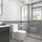 10pcs 10cm Retro Pattern Floor Tiles Wall Stickers Bathroom Kitchen Decals Decor
