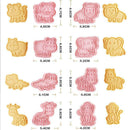 Cake Tools Forest Animal Cookie Cutter Set Christmas Mould Cutters Biscuit S7F9
