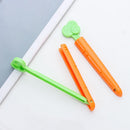 Fresh Keeping Sealer Sealing Tongs Food Sealing Clip Closure Carrot Shape