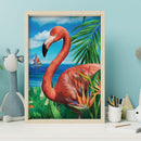 5D DIY Diamond Painting Kits Full Round Drill Animal Mosaic Wall Picture Deco