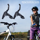 1 Pair VXM MTB Bike Brake Levers Aluminum Alloy Cycling Clutch Grip (Black)