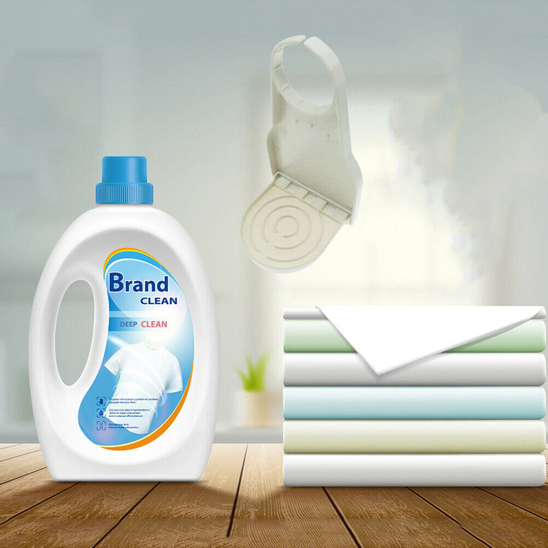 2pcs Laundry Detergent Holder Stand Foldable Drip Catcher Detergent Dispens