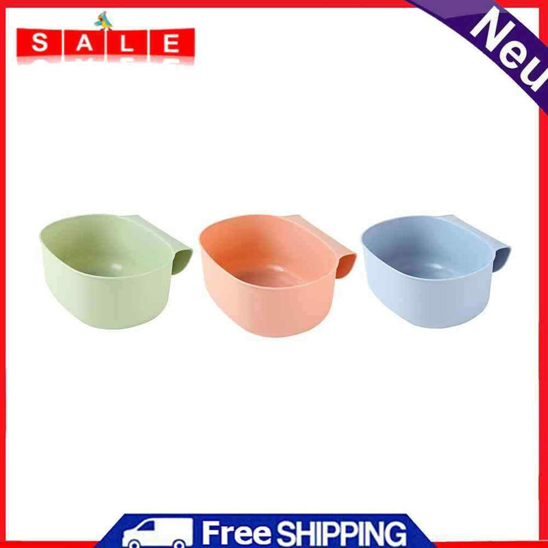 Hanging Kitchen Waste Bin Large-Capacity European-Style Garbage Can (Green)