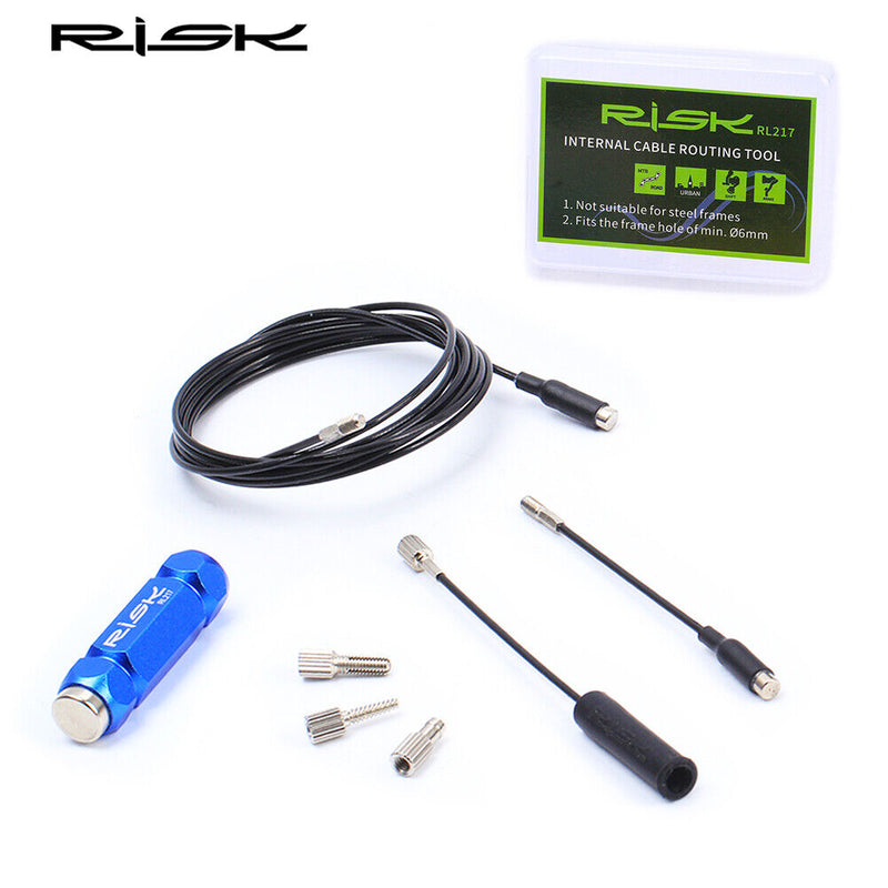 RISK MTB Bike Internal Cable Routing Tool Bicycle Magnet Inner Cable Guide