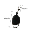 Golf Towel Square Towel Easy Pull Rope Double Sided For Golfer Hook R0I5