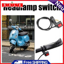 Electric Bicycle Handlebar Light Switch for Motorcycle ATV Accessories