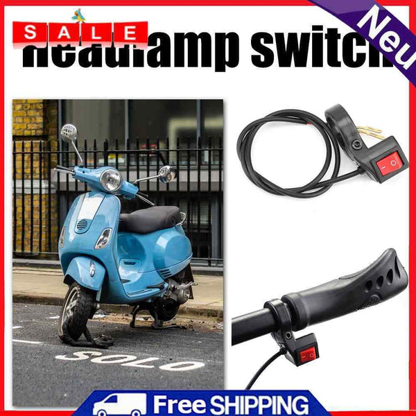 Electric Bicycle Handlebar Light Switch for Motorcycle ATV Accessories