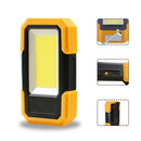 Outdoor COB Work Light USB Rechargeable Maintenance Emergency Lamp (Yellow)
