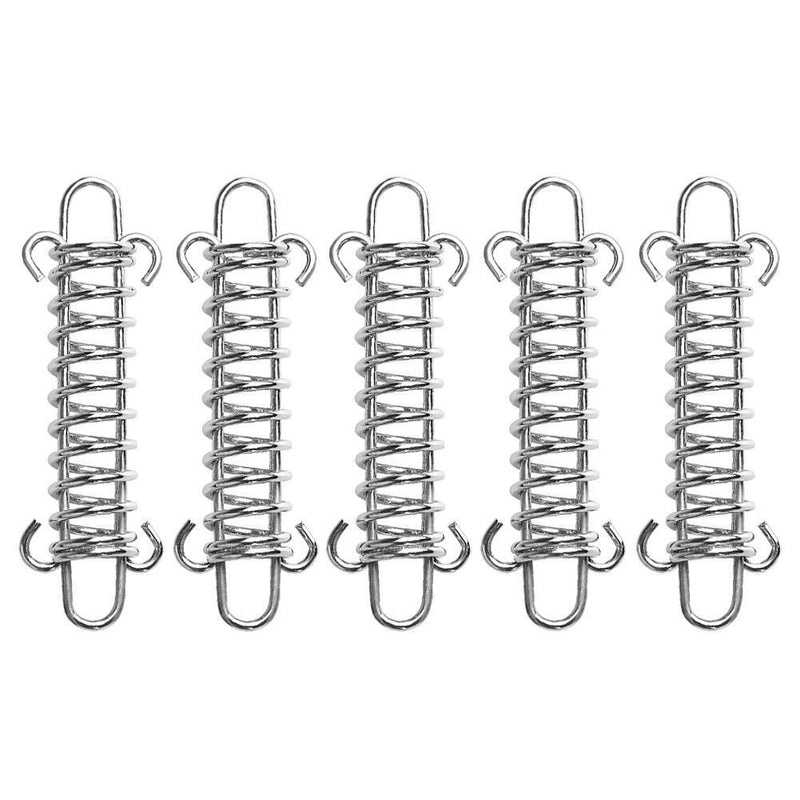 Wind Rope Buckle Outdoor Camping Fixed Tightening Spring Hook Buckle (10pc)