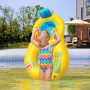 Baby Pool Float 2 Air Chambers Swimming Pool Float for Mommy Kids Children Float
