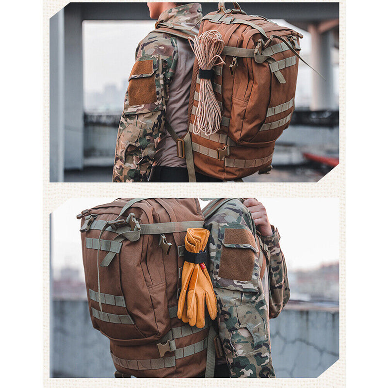 2pcs Outdoor Gloves Mountain Climbing Rope Storage Buckle Travel Hiking Buckl