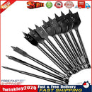 11pcs Drill Bits Set 6-32mm High-carbon Steel Hex Shank Flat Spade Drills Newly