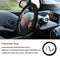 Car Heated Steer Wheel Cover Electric Heating 10W Hand Warmer Cover (Black)