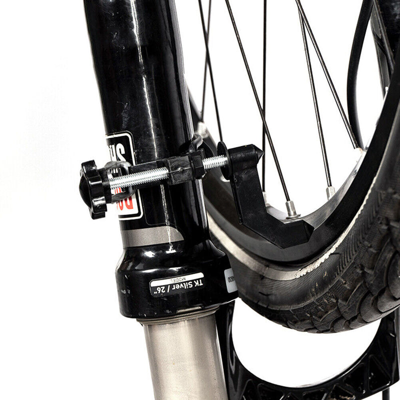 Mini Bicycle Wheel Truing Stand Bike Rims Adjustment Repair Tools Black