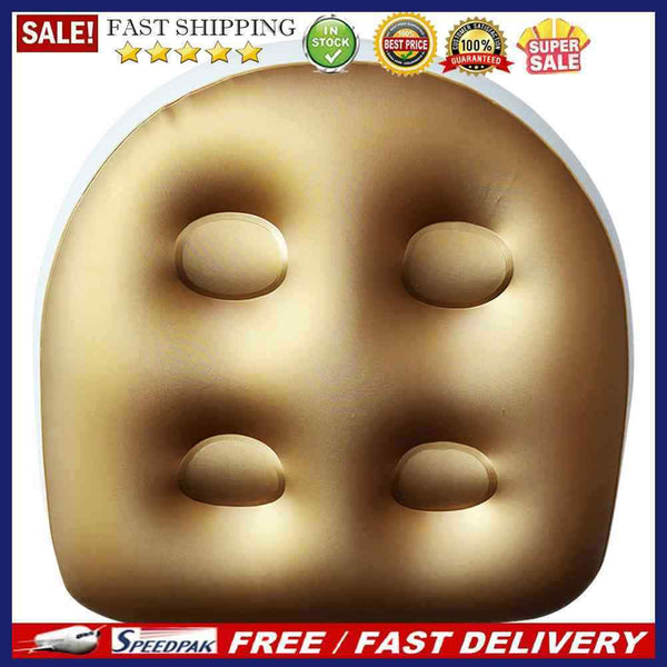 2pcs Inflatable Cushion Tub Anti-Hemorrhoids Inflatable Seat Pad (Golden)