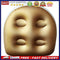 2pcs Inflatable Cushion Tub Anti-Hemorrhoids Inflatable Seat Pad (Golden)